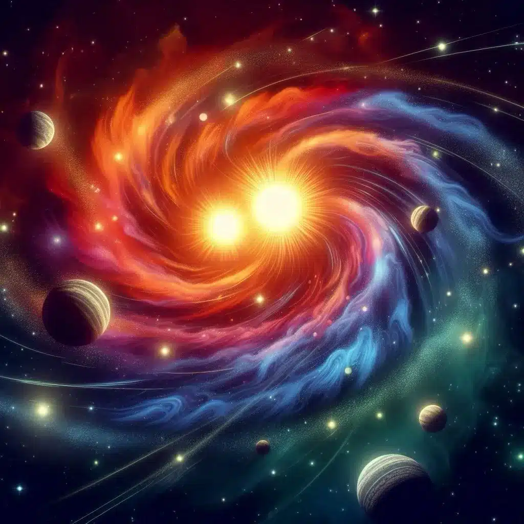 Dual Suns in a Galaxy